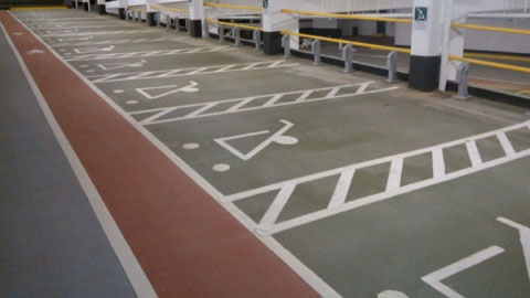 King William Street – Car Park Marking in Exeter