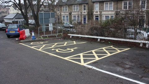 Oxford Train Station – Car Park Marking