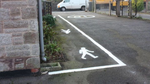 Wiveliscombe Fire Station – Car Park Marking