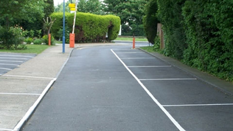 Carlton Towers – Car Park Marking