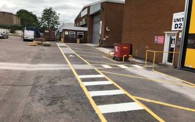 Falcon Way – Car Park Markings in Exeter