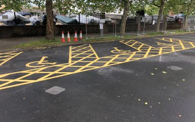 Christchurch – Car Park Markings in Dorset