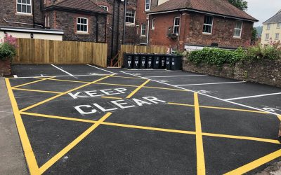 Minehead – Car Park Markings in Somerset